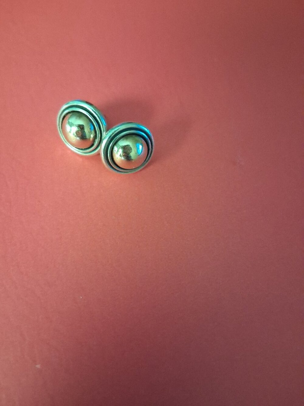James Avery Button (retired) Earrings